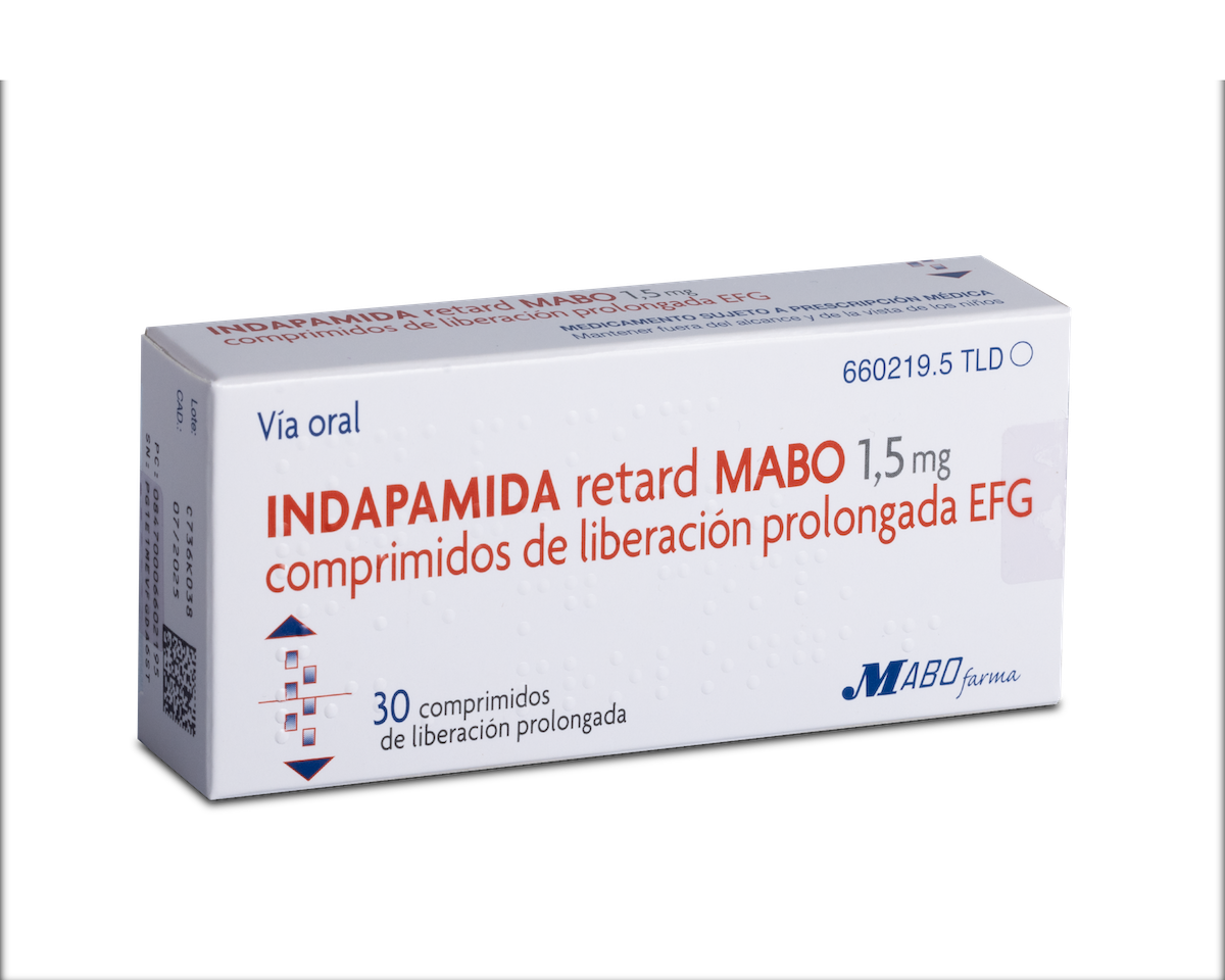 Indapamida Retard Mabo